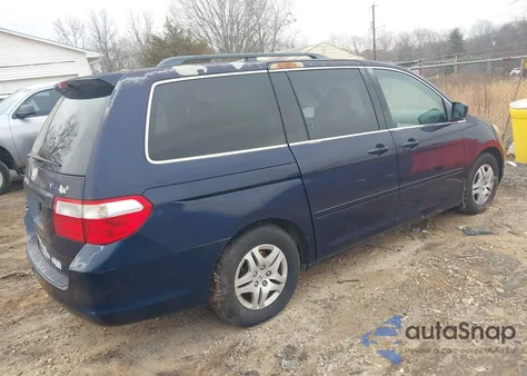 2007 Honda Odyssey Ex-L из США, поврежденный, VIN 5FNRL38787B050402